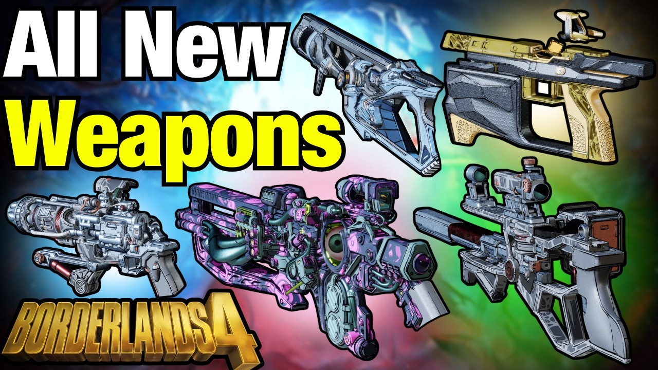 ALL NEW WEAPONS & GEAR in Borderlands 4 DLC + Locations