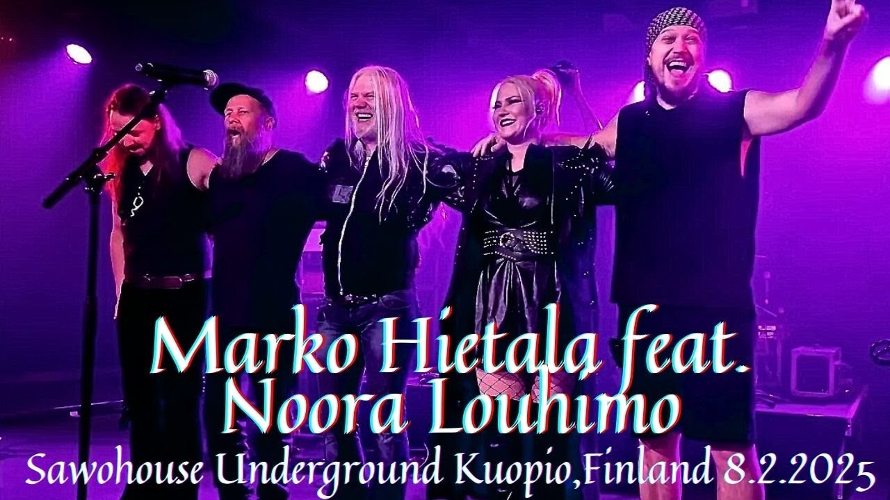 Marko Hietala feat Noora Louhimo - Truth Shall Set You Free @ Sawohouse Underground, Kuopio 8.2.2025