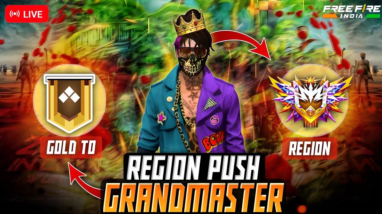 CSR PUSH TO REGION 999+ ⭐🚀 GO FOR 9K 🔥😎 #unioslive #freefirelive #fflive