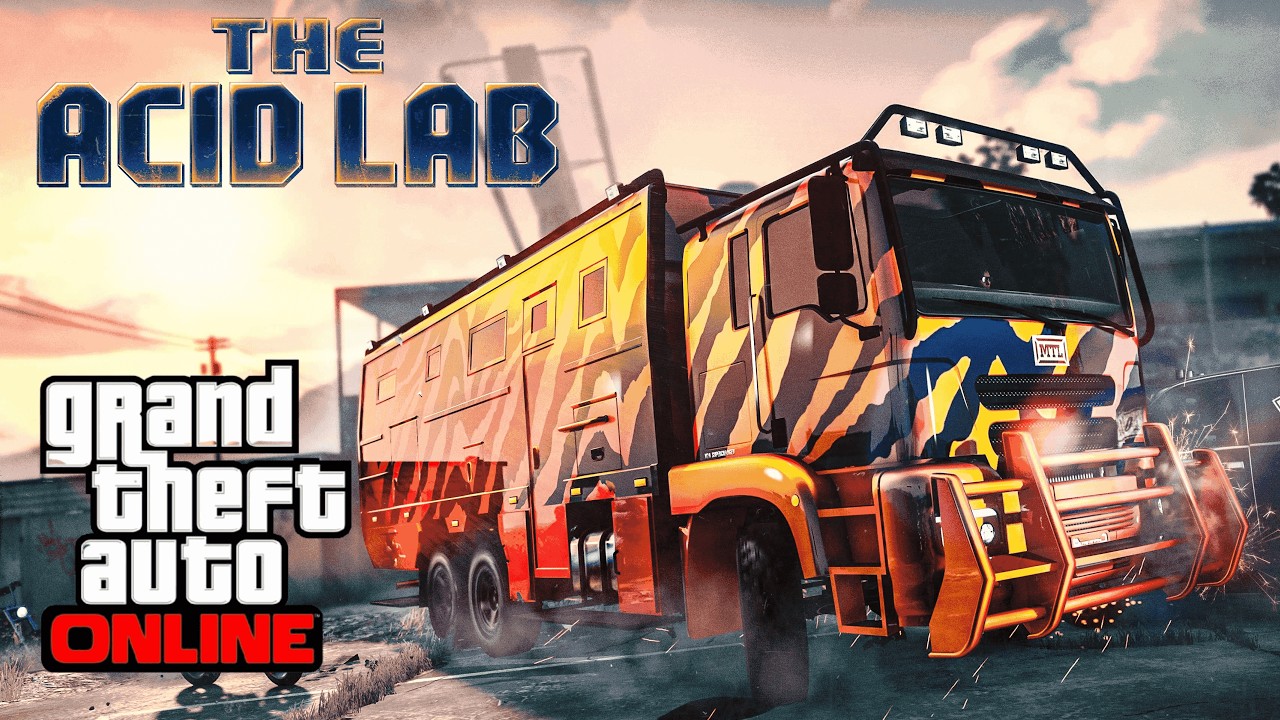 Jual Acid Lab Kene Serbu Dengan Polis?! 🚨💵 | GTA Online