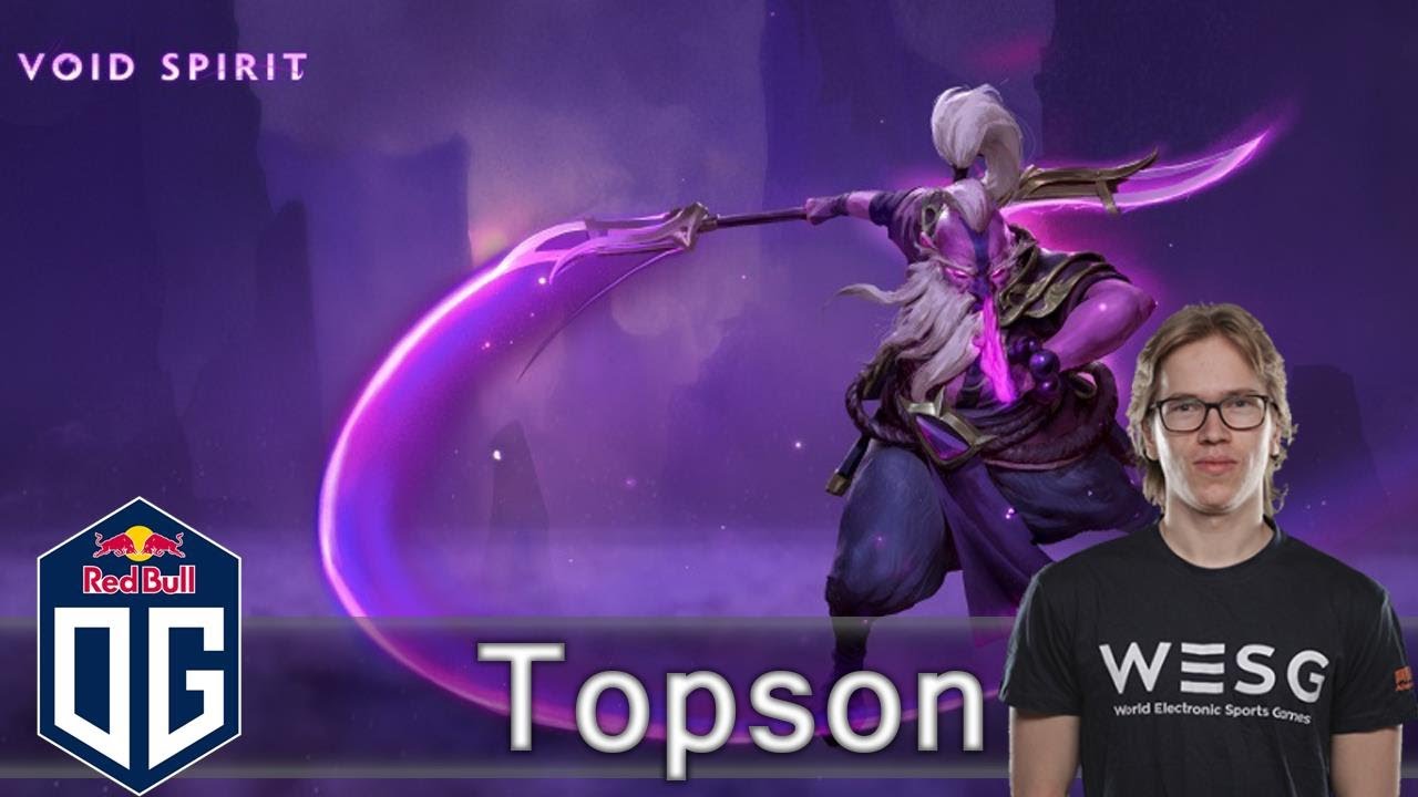OG.Topson Void Spirit Gameplay - Ranked Match - OG Dota 2.