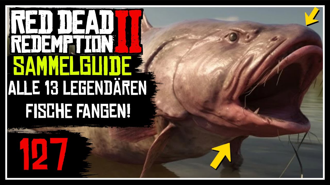 ALLE 13 LEGENDÄRE FISCHE! (Fremdenmission: Fischfischer) ★RED DEAD REDEMPTION 2 🐎