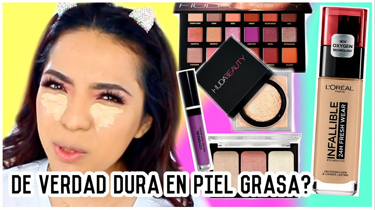 PROBANDO MAQUILLAJE NUEVA BASE DE L'OREAL INFALLIBLE FRESH WEAR 24HR FOUNDATION ❥BeautybyNena
