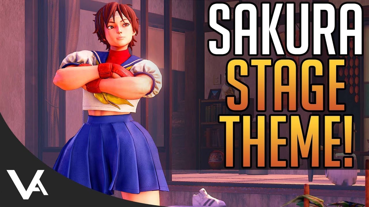 SFV - Sakura Kasugano Residence Stage Theme For Street Fighter 5 Arcade Edition! Extended OST