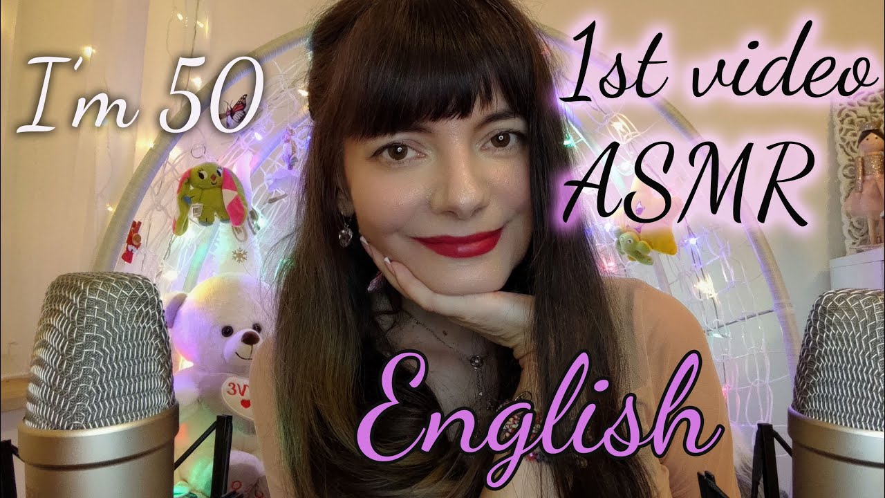 MY 1ST ✨ ENGLISH ASMR ✨VIDEO 💄/ SOFT WHISPERING EAR TO EAR 