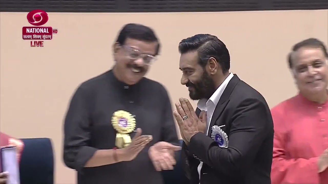 Ajay Devgn receives National Award for Best Actor for the Hindi movie Tanhaji: The Unsung Warrior
