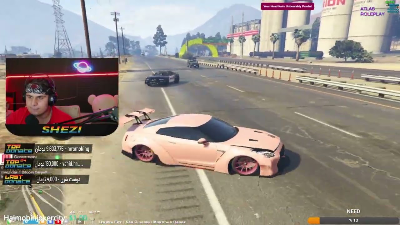 gta v آنلاین | رول پلی | مسابقه خیابونی اما با پلیس
