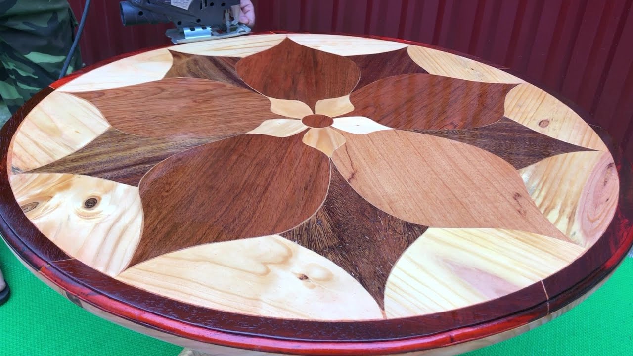 Diy Wood Working Ideas - How To Make A Perfectly Round Table Top