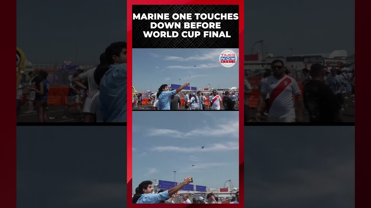 WATCH: Trump Arrives In Style Before World Cup Final | World Cup Final 2026