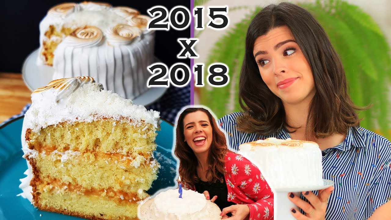 REFAZENDO RECEITAS ANTIGAS DO CANAL 😱: Bolo de Doce de Leite de 2015 | TPM, pra que te quero?