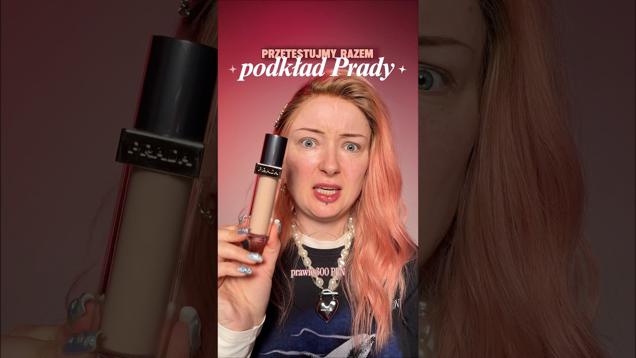 ⁠podkład @pradabeauty mnie mocno zaskoczył!
