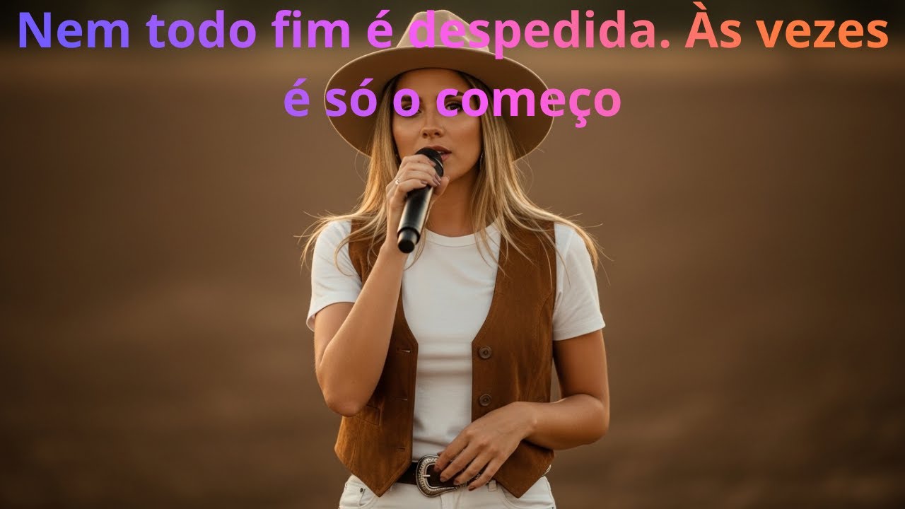 NEM TODO FIM É DESPEDIDA, AS VEZES É SÓ O COMECO