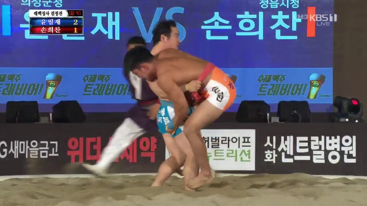 위더스제약 2019 추석장사대회 태백급 결승전 하이라이트 윤필재 vs 손희찬 20190912