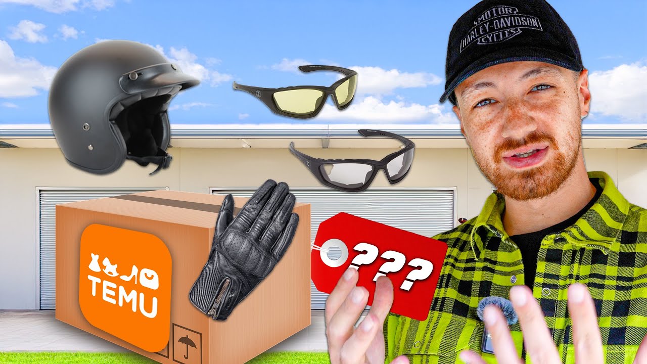 Motorrad Produkte bei Temu bestellt | Billigschrott oder günstige Alternative?
