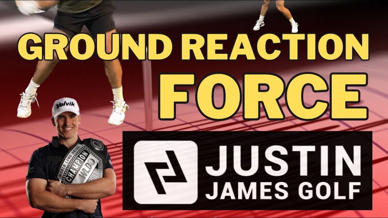 Ground Reaction Force Explained Simple - Golf Ground Reaction Force with World Champion Justin James