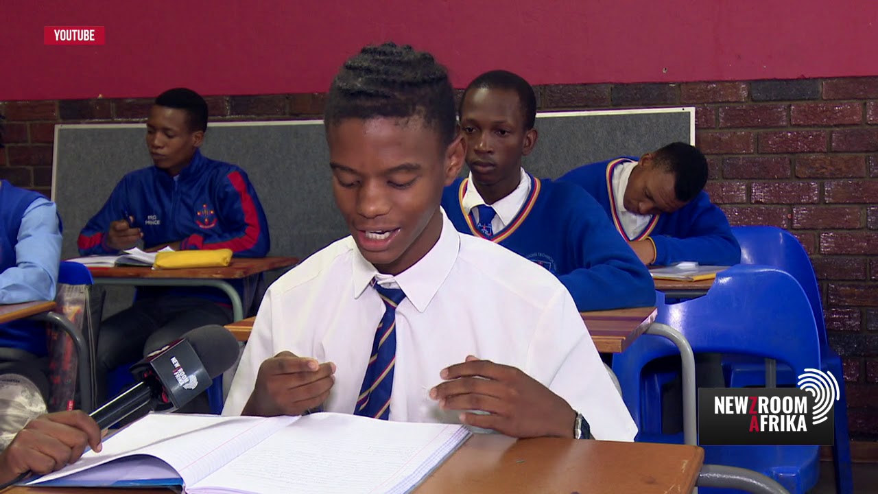 Pupils at Katlehong School of Specialisation list their expectations ahead of the budget speech