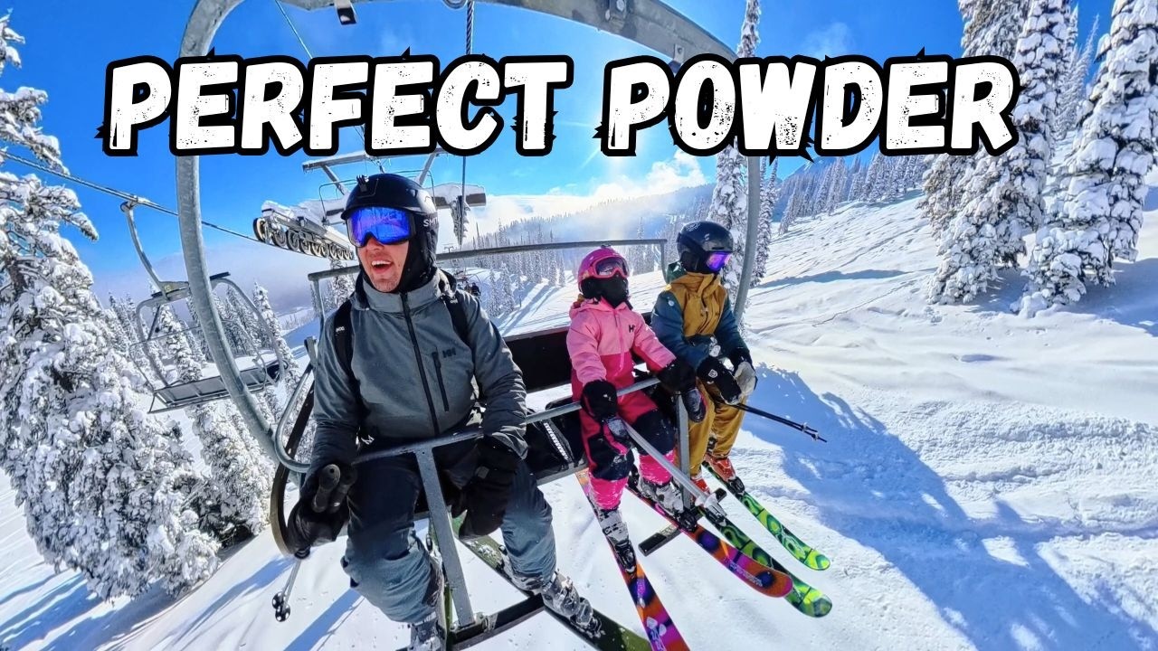 POV: The Perfect Powder Day | Family Skiing