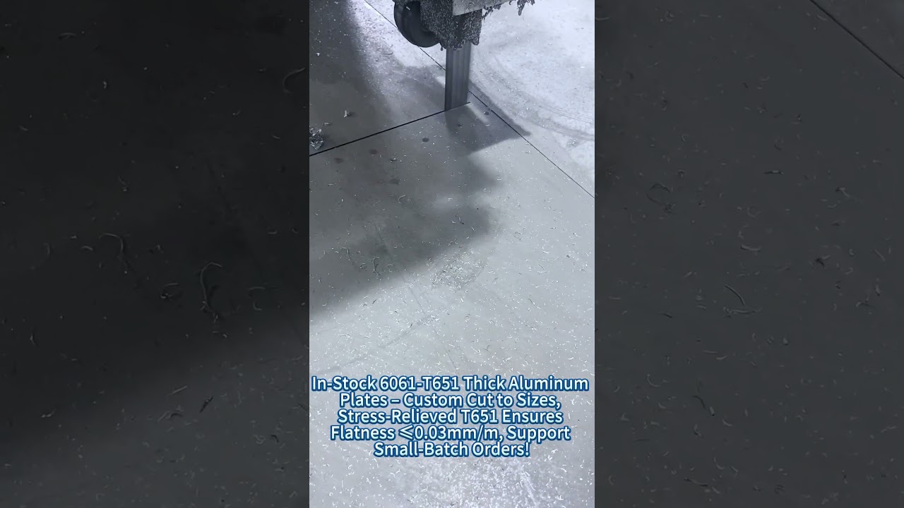 6061 Thick Aluminum Plate Custom Cutting – High-Precision, Zero Deformation Solution for Molds