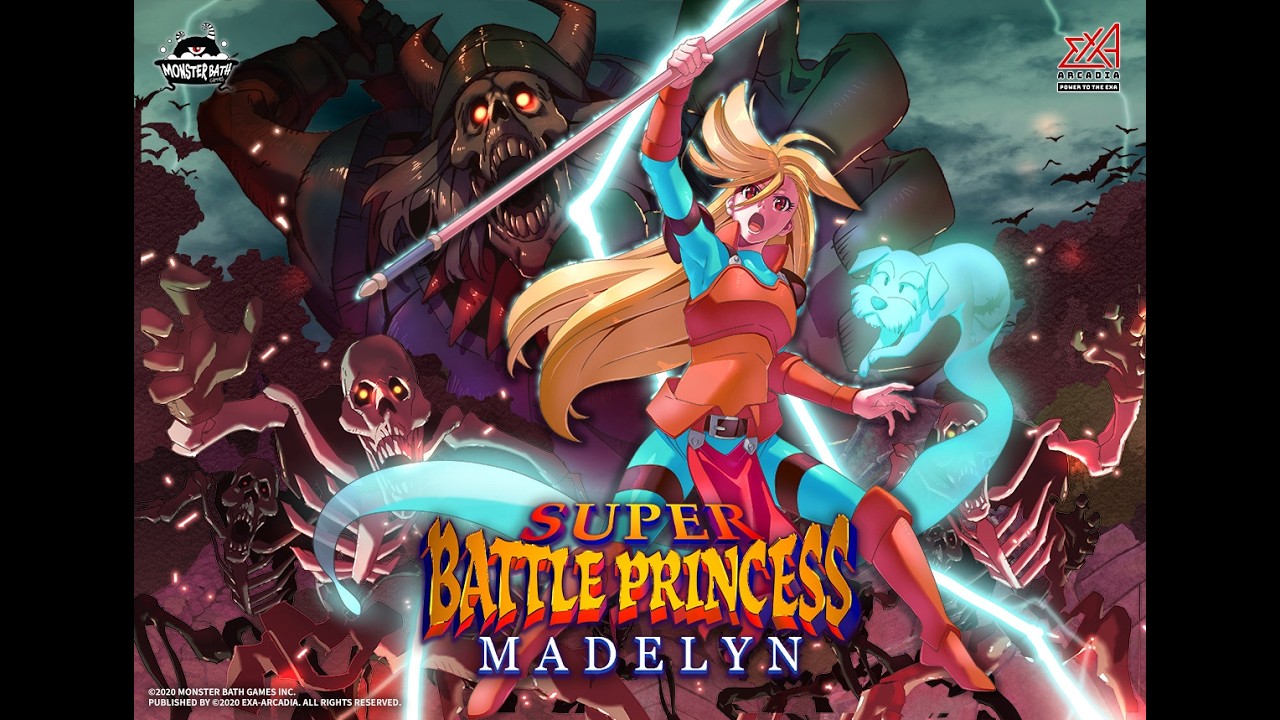 Super Battle Princess Madelyn 1cc No Miss Exa mode Hard Route Exa Arcadia