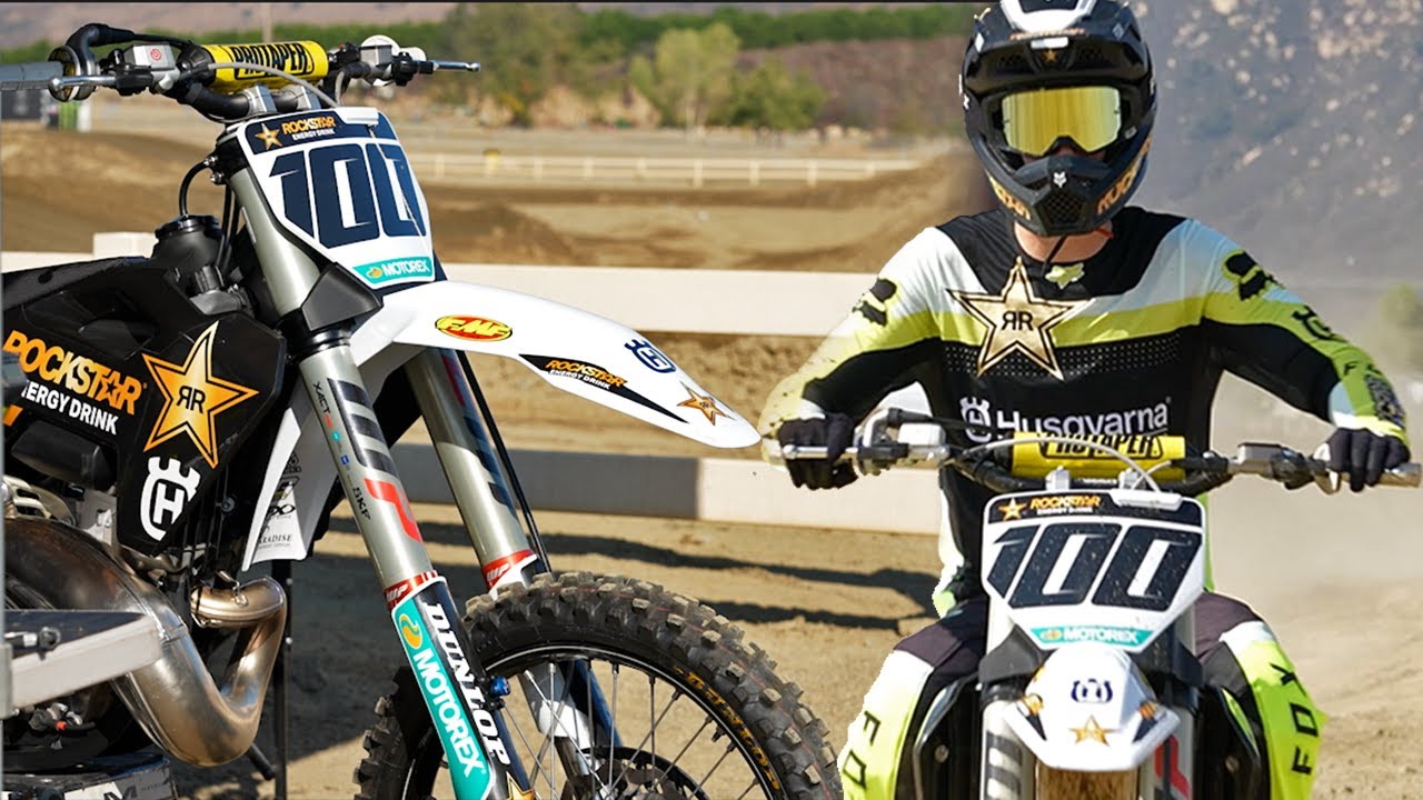 Josh Hansen First Ride on Husqvarna 250 Two Stroke