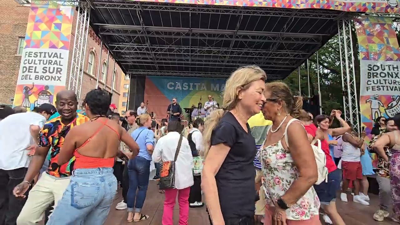 Eddie Palmieri at Father Gigante Plaza V5 ~ Sunday, June 2, 2024 ~ video by Raul Marquez