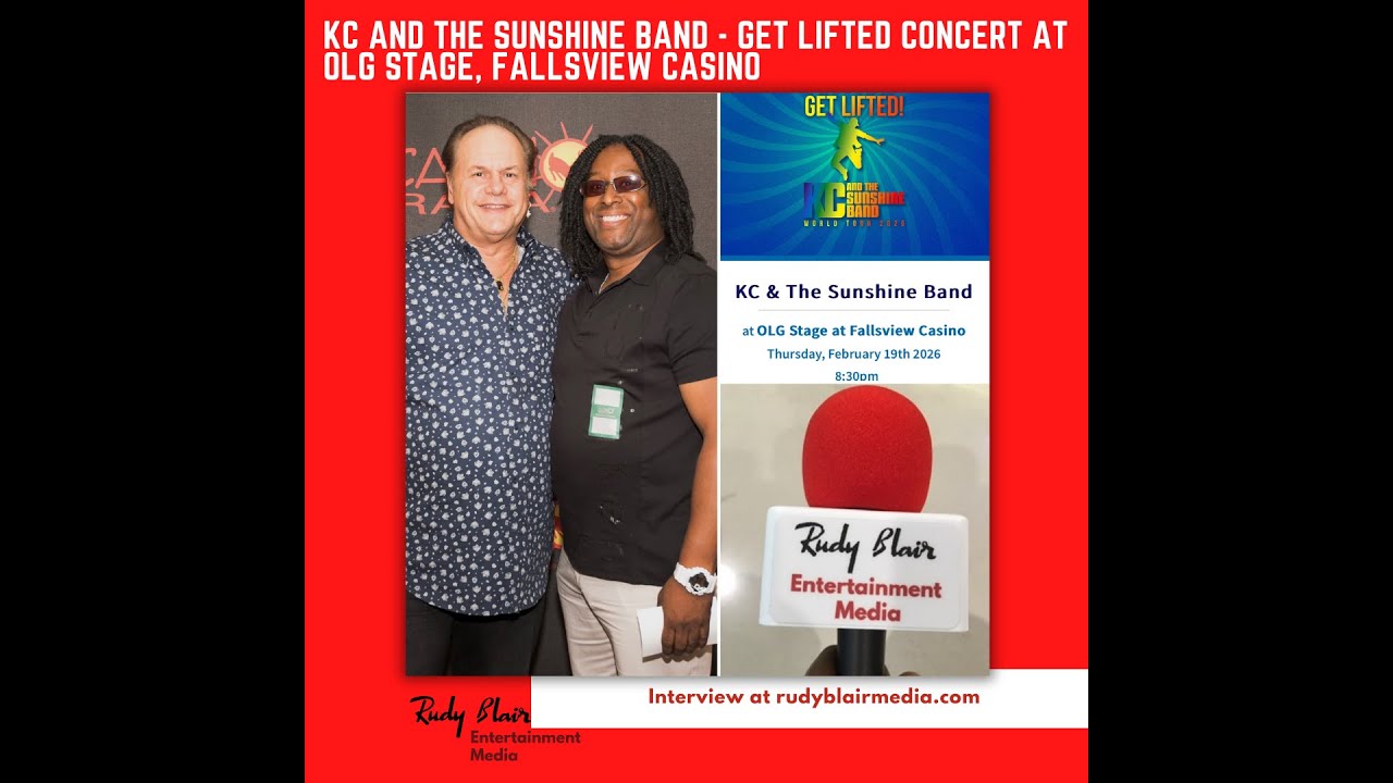 Intv w Harry Wayne Casey Of KC and the Sunshine Band On Concert At OLG Stage, Fallsview Casino