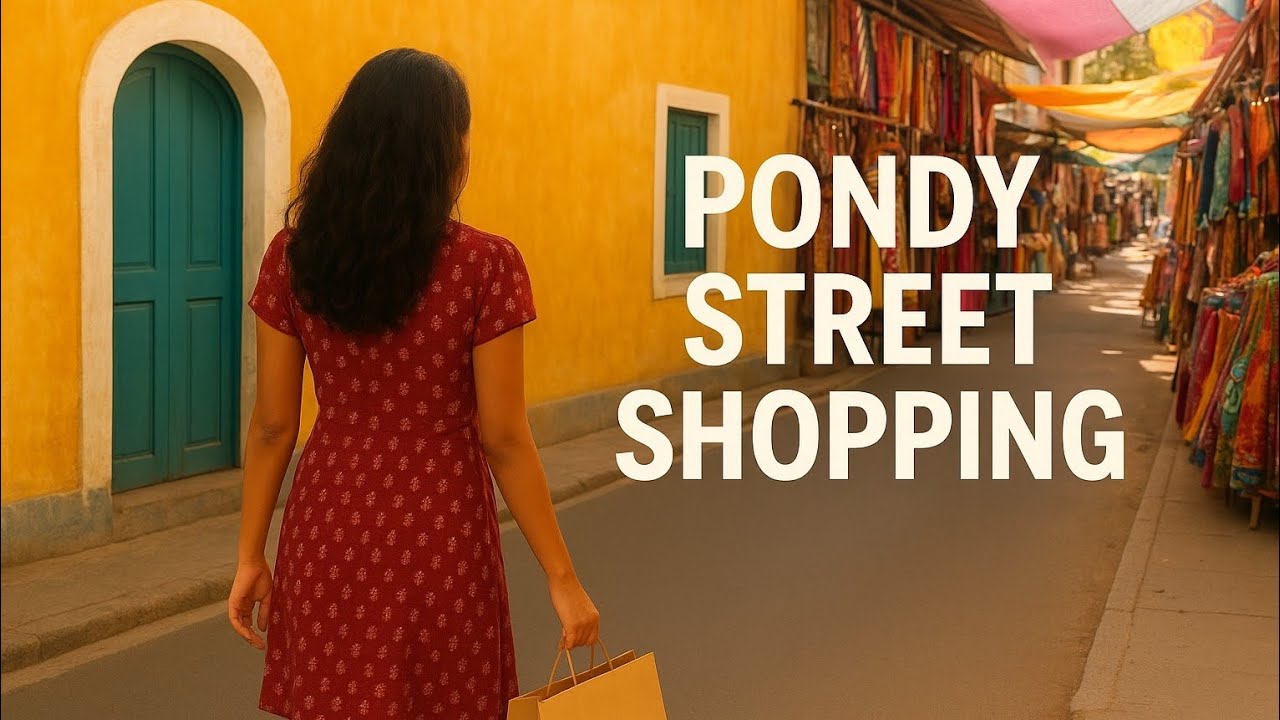 🌸 Pondy Street Shopping | Nehru Street & Craft Bazaar | Shan’s World 🌸