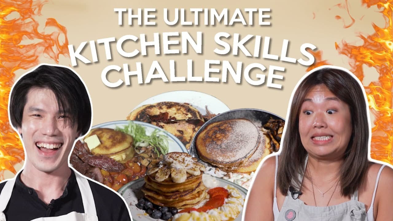 The Ultimate Kitchen Skills Showdown! - Pancake Recipe| Eatbook Cooks | EP 40