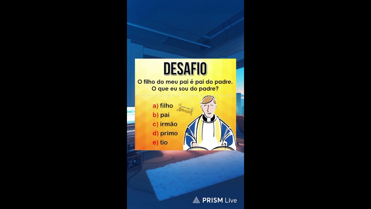 Vamos para o Desafio, boa Noite Live...