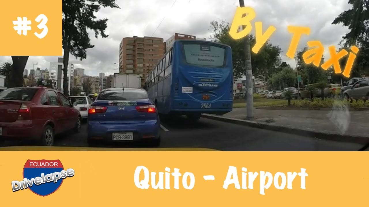 DriveLapse #3: Avenida de los Shyris - Quito airport by Taxi