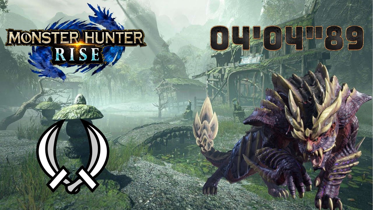Monster Hunter Rise High Rank Magnamalo Dual Blade Solo 04'04