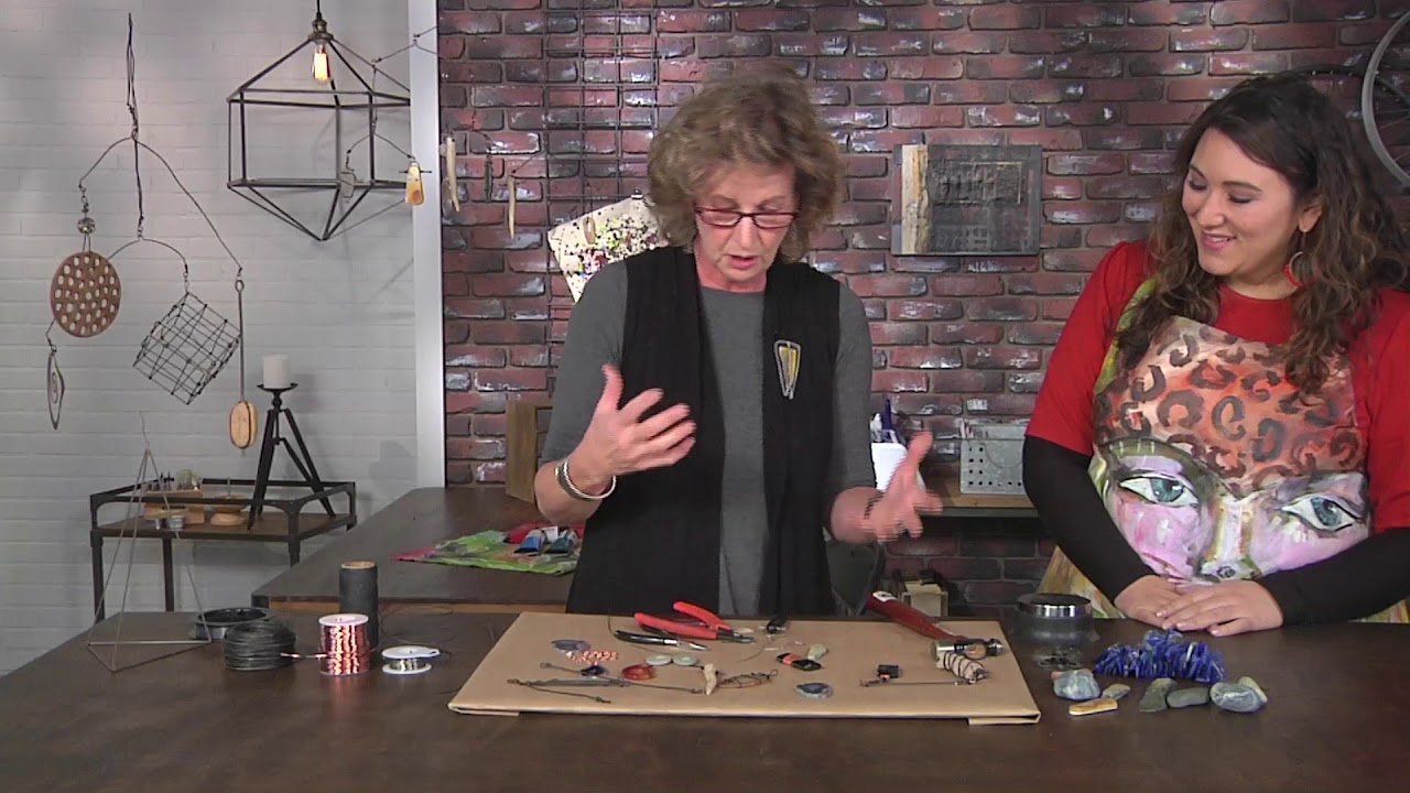 Make a mobile using found objects on Make It Artsy with Mary Hettmansperger (407-4)