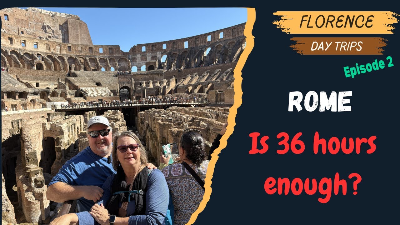 Rome: Day trip from Florence, Italy! 36 Hours in Rome!