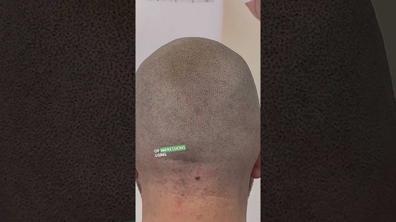 Scarring alopecia transformation 🤯🙏 #scalpmicropigmentation #alopecia #alopeciahairtransformation
