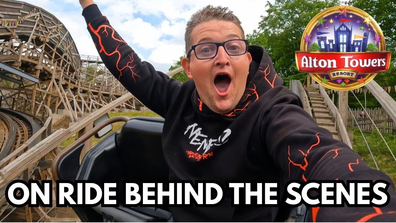 Alton Towers Filming ON RIDE - Behind The Scenes Look At Capturing POV's