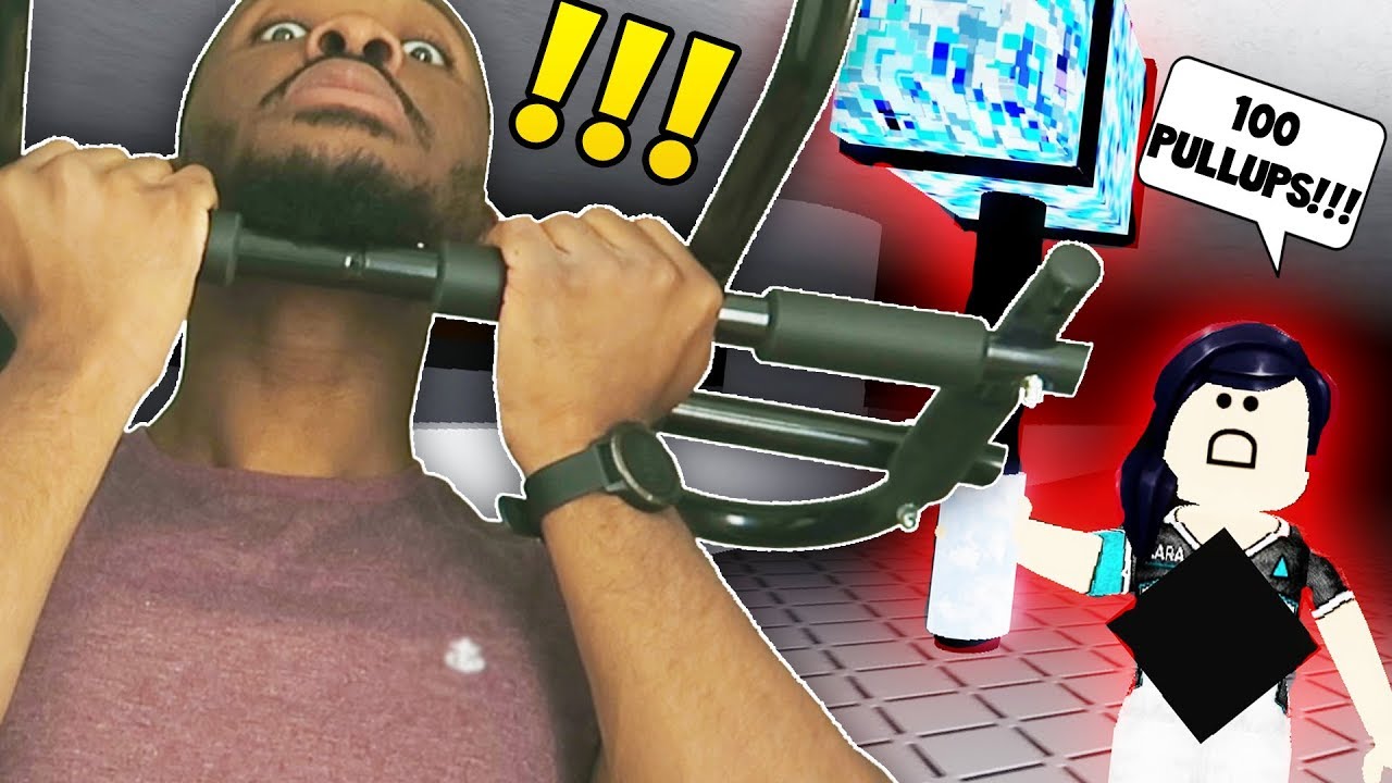 I DO PULLUPS, IF I GET CAUGHT! (Roblox Flee The Facility)