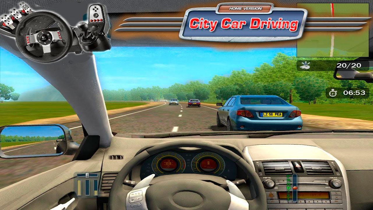 City Car Driving  Ultrapassagens na Rodovia com G27