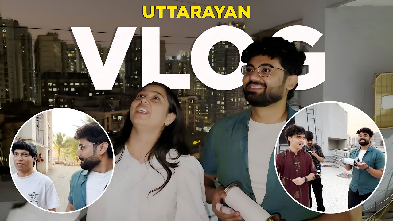 Kite Festival Fun with RNTX Creator W | Uttarayan Vlog 🎉