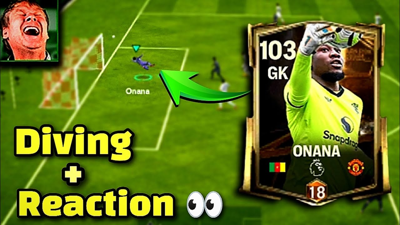 98 rated Gk onana's review with full stats 🫡 || FC MOBILE GAMEPLAY ⚽