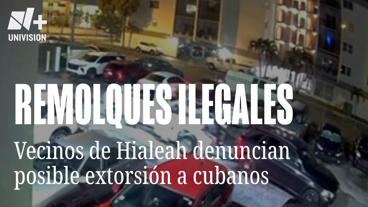 Denuncian que grúas remolcan vehículos sin razón en condominio de Hialeah