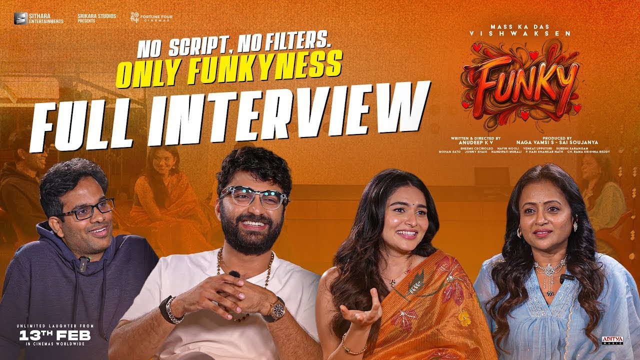 Vishwak Sen, Kayadu Lohar, Anudeep KV FUNKY Full Interview | Suma | TFPC