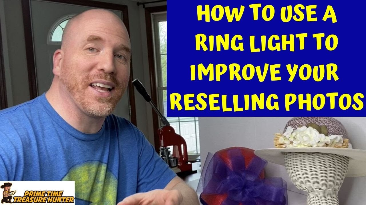 How to Use a Ring Light to Improve Your Reselling Photos