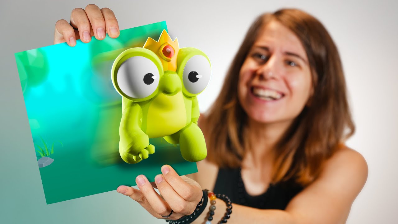 Creare stampe 3D animate con il LENTICOLARE 🐸