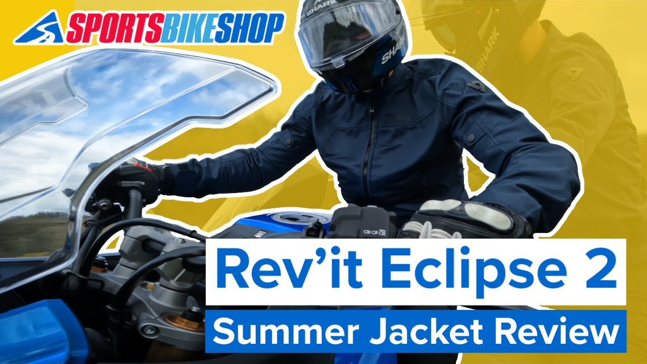 Rev&rsquo;it Eclipse 2 mesh summer motorcycle jacket review - Sportsbikeshop