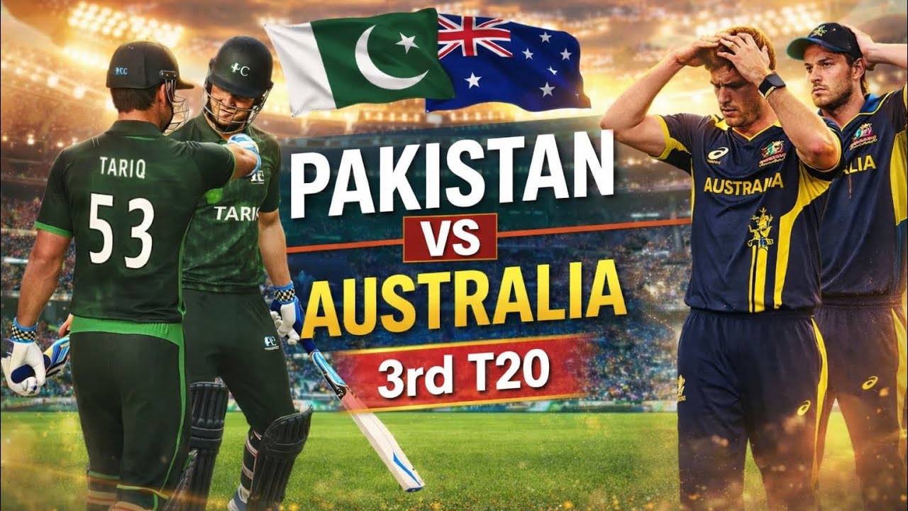 3rd T20🏏 | PAK vs AUS | Quality Graphics⚡️#realcricket 
