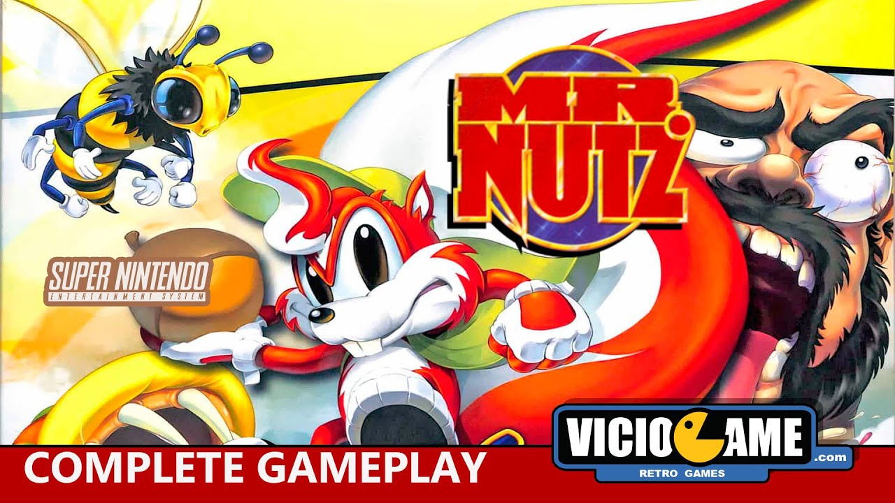 🎮 Mr. Nutz (Super Nintendo) Complete Gameplay