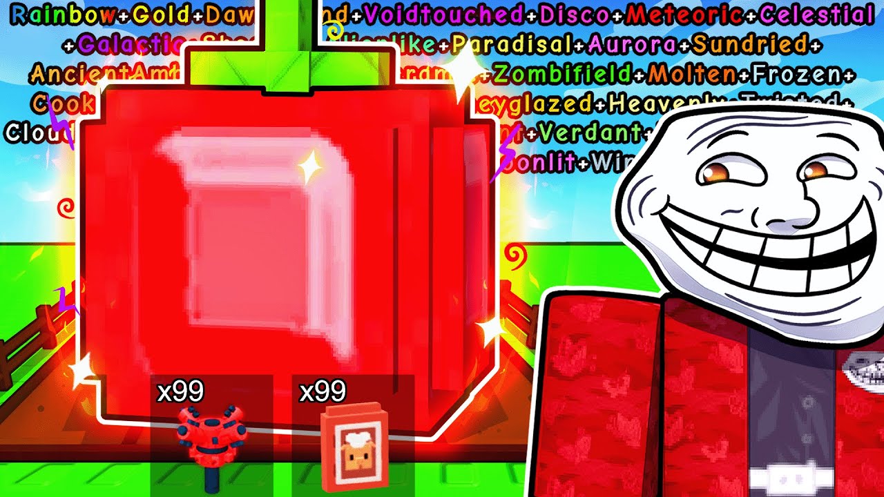 Getting EVERY MUTATIONS on GRAND TOMATO In Grow a Garden..