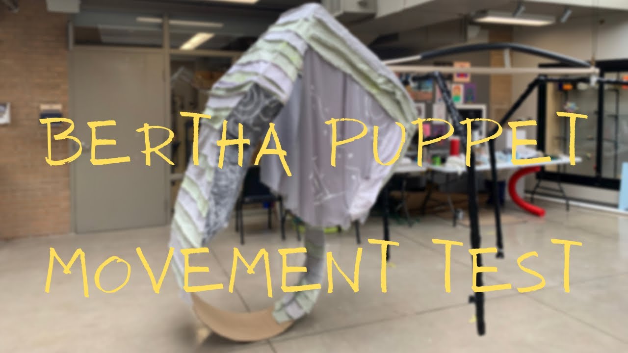 Lion King Jr. Elephant Puppet (Bertha) Movement Test