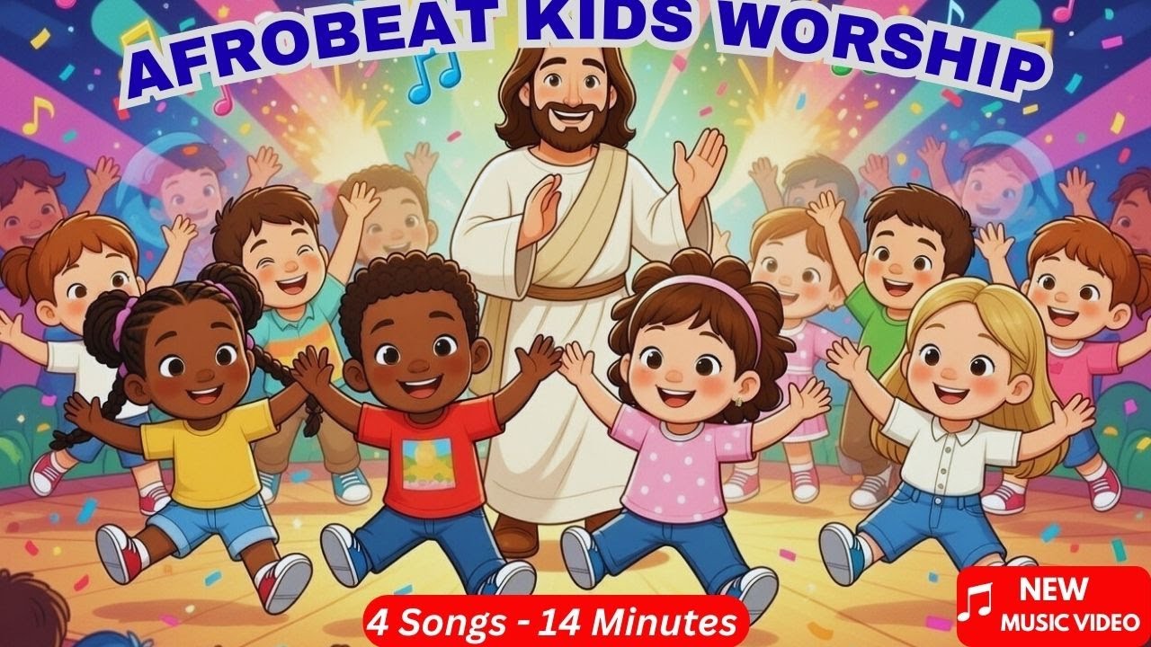 🕺 Best Afrobeat Bible Songs for Kids! 🌟 14 Minutes of Praise & Worship | Joyful Bible Melodies