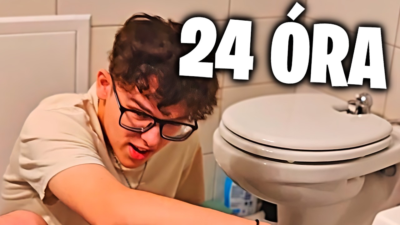 24 ÓRÁIG NEM MEHETEK KI A WC-BŐL!